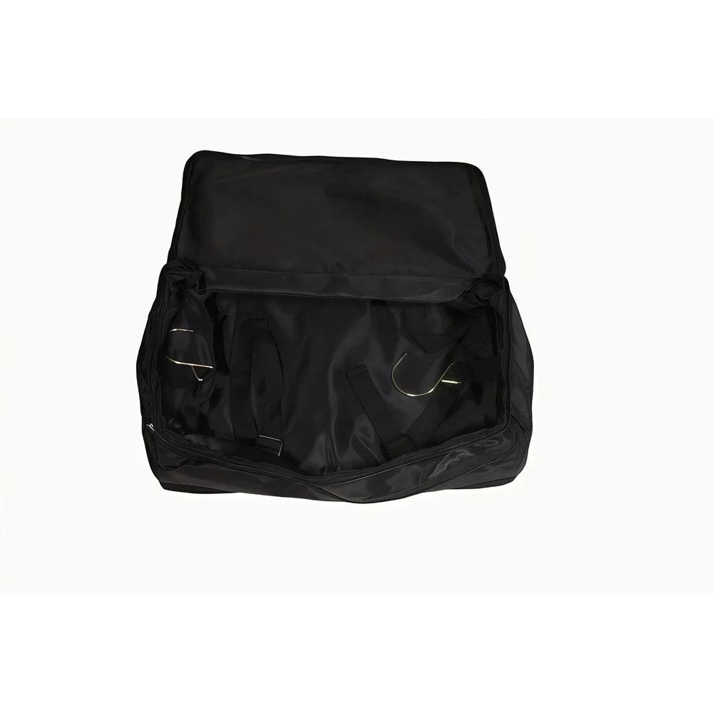 Travel Fusion Hanging Luggage Organizer Expandable Packing‎ Cube Shelves Black